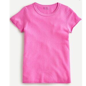 J. Crew Short-sleeve cashmere T-shirt XS NWT small hole